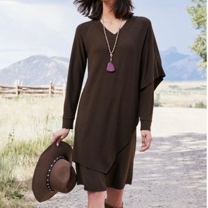 Soft Surroundings Marla Dress Size S Black